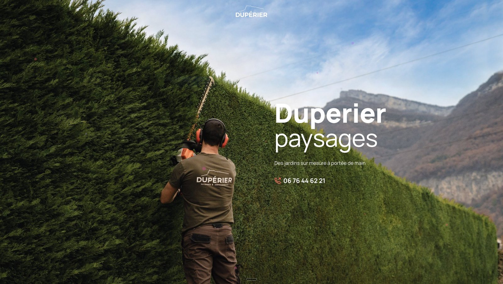 Site Dupérier Paysages