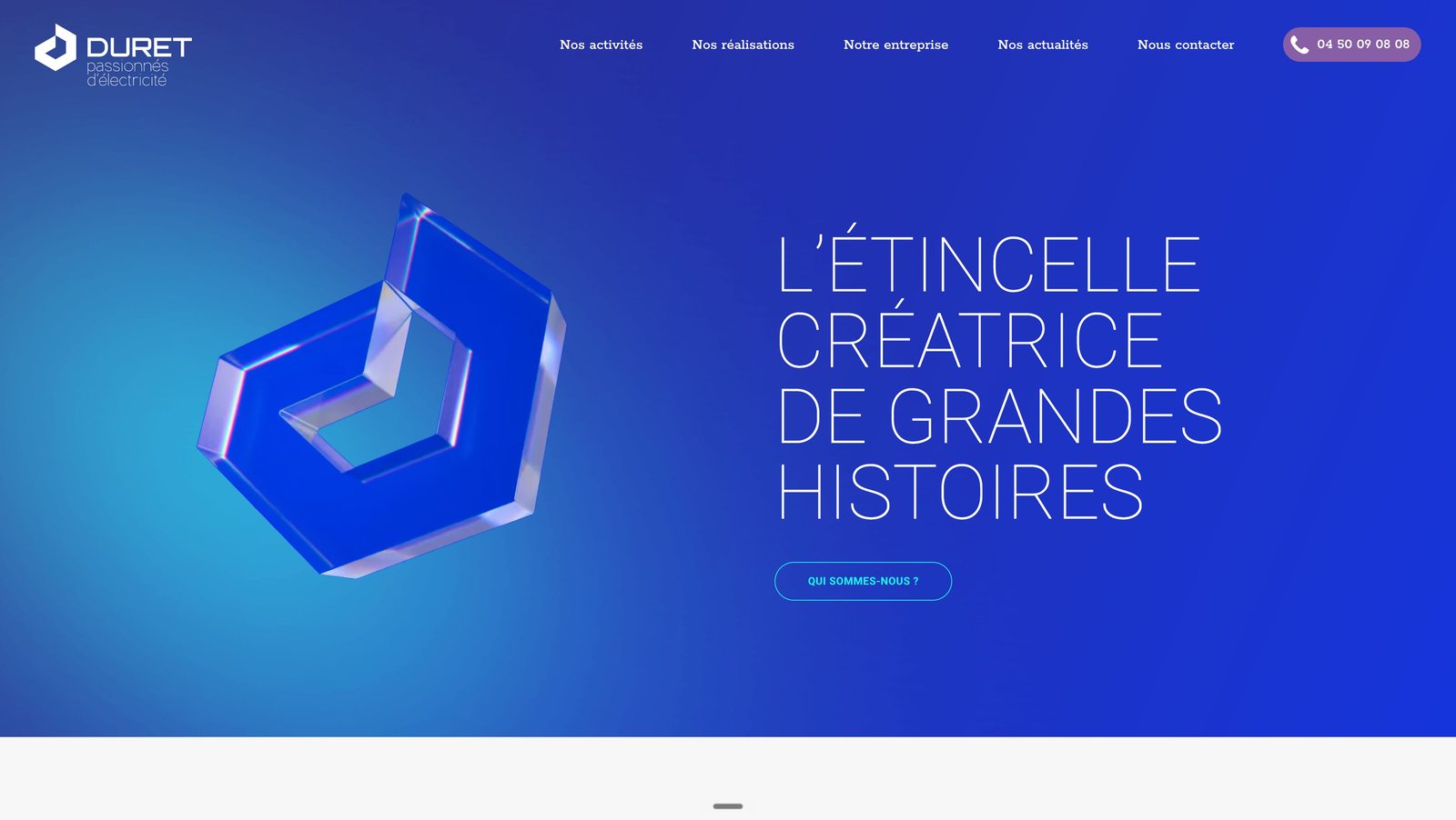 Site Duret Électricité