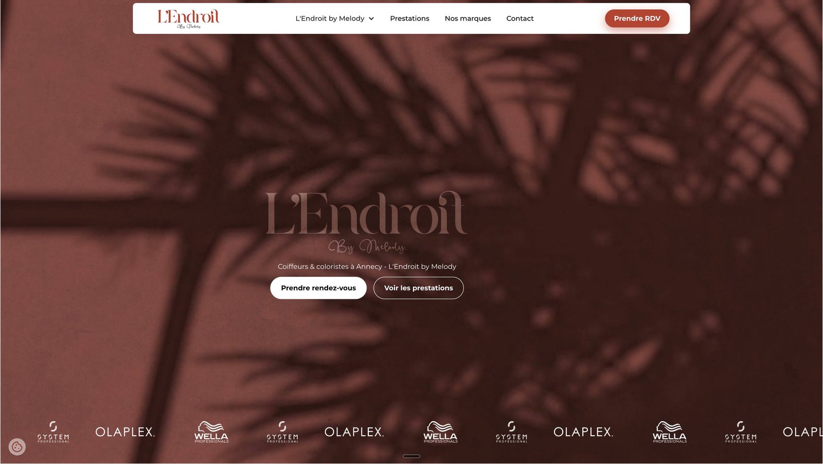 Site L'Endroit by Melody